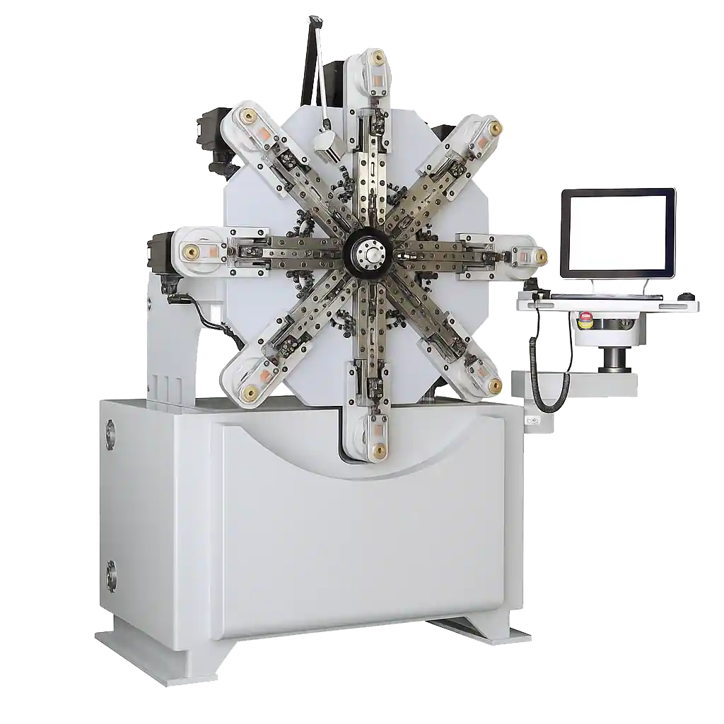1040 Camless Spring Machine for Versatile Precision Spring Forming