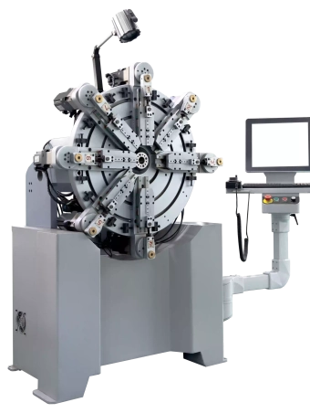 ES-236 10 Axis CNC Spring Former for Complex Precision Springs