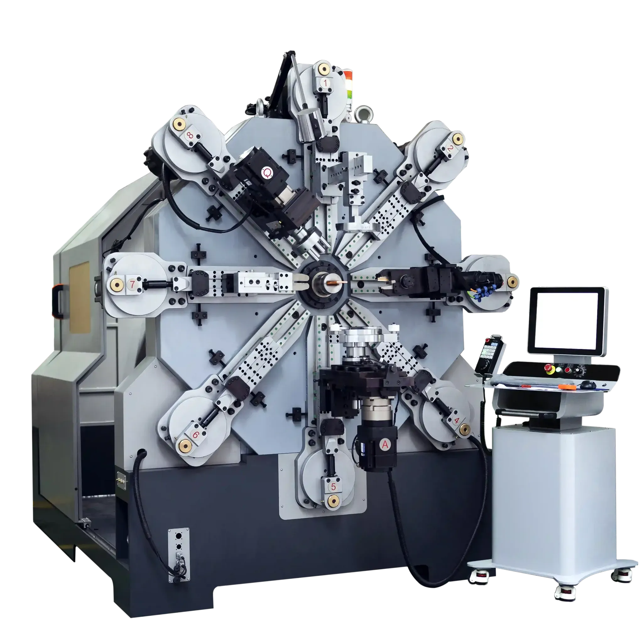 EB-55E-8 CNC bending machine for large coated copper and aluminum busbars