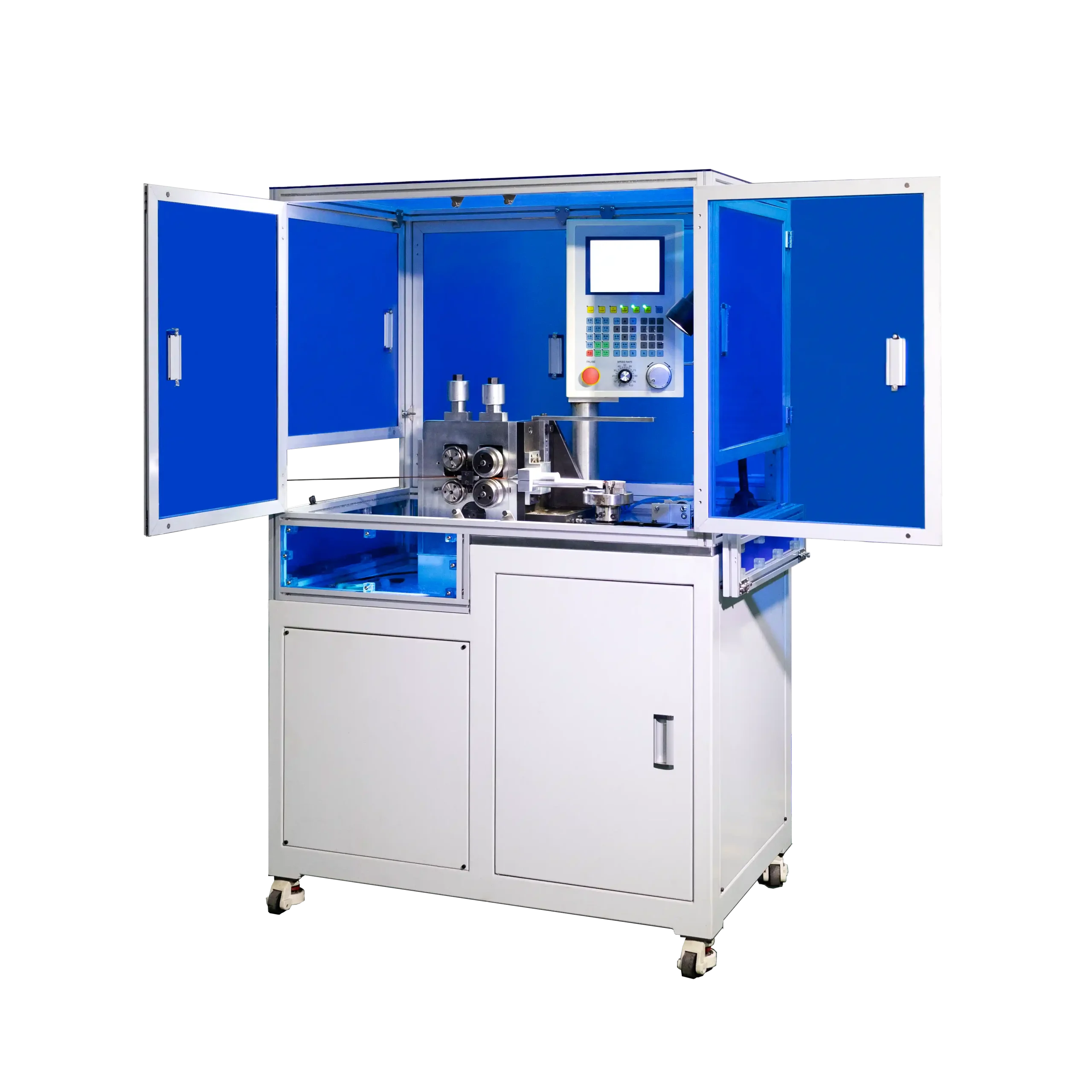 EC-650 CNC edgewise winding machine for high-precision trapezoidal and racetrack coils