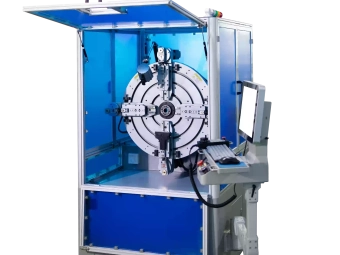 EC-650 CNC edgewise coil winding machine for precision flat wire coil production
