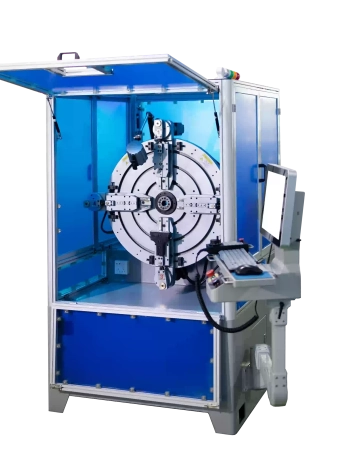 EC-650 CNC edgewise coil winding machine for precision flat wire coil production