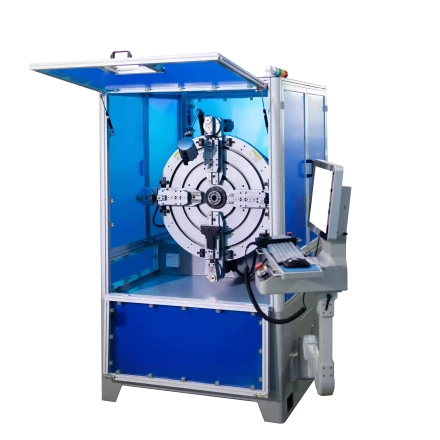 EC-650 CNC edgewise coil winding machine for precision flat wire coil production