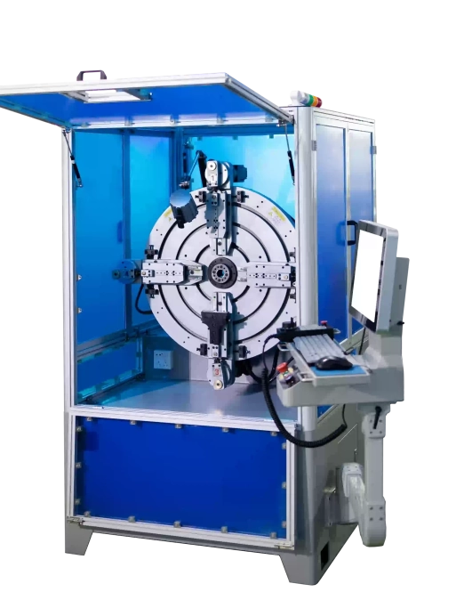 EC-650 CNC edgewise coil winding machine for precision flat wire coil production