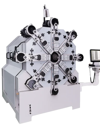 ES-1245R Wire Rotary Camless Spring Machine for High Precision Spring Forming