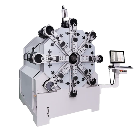 ES-1245R Wire Rotary Camless Spring Machine for High Precision Spring Forming