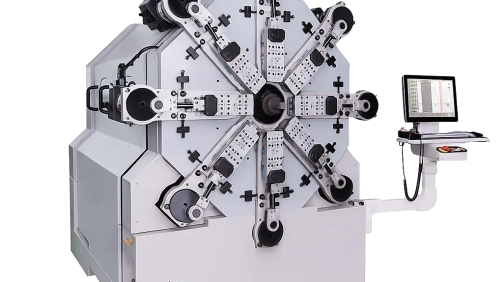 ES-1245R Wire Rotary Camless Spring Machine for High Precision Spring Forming