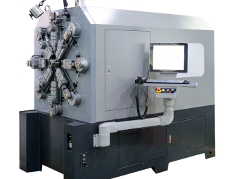 ES-1235R camless spring making machine with wire rotation for precision spring forming