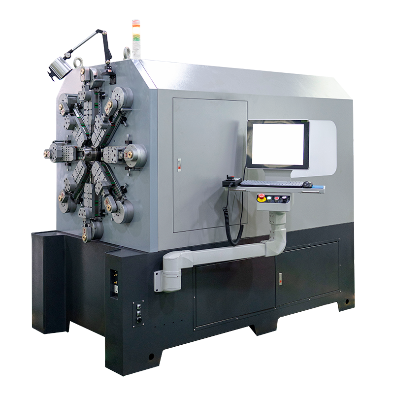 ES-1235R camless spring making machine with wire rotation for precision spring forming