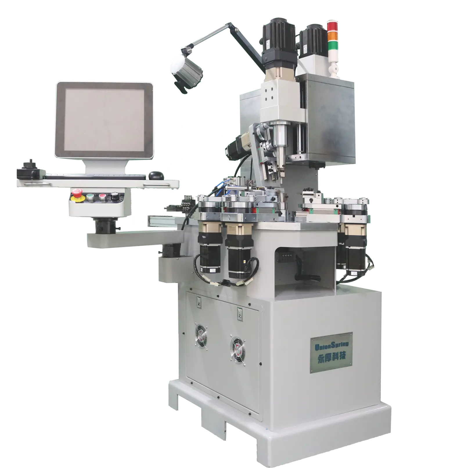US-850 CNC edgewise coil winding machine for flat wire high precision coil production