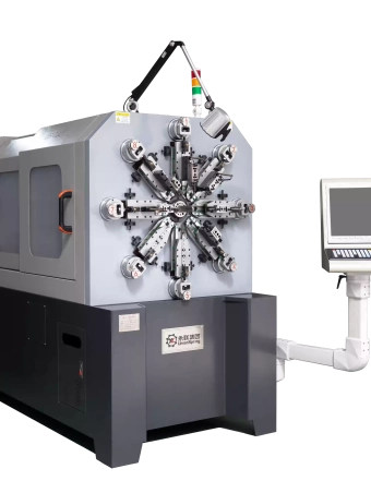 ES-1225R camless wire rotary spring coiling forming machine for precision and complex spring forming