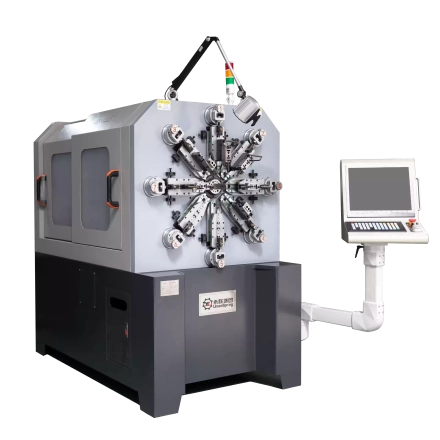 ES-1225R camless wire rotary spring coiling forming machine for precision and complex spring forming