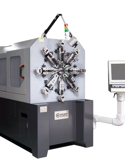 ES-1225R camless wire rotary spring coiling forming machine for precision and complex spring forming