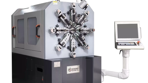 ES-1225R camless wire rotary spring coiling forming machine for precision and complex spring forming