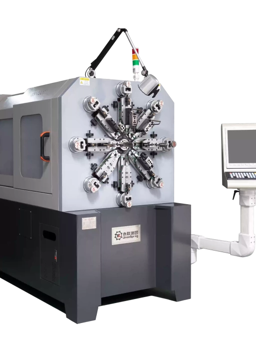 ES-1225R camless wire rotary spring coiling forming machine for precision and complex spring forming