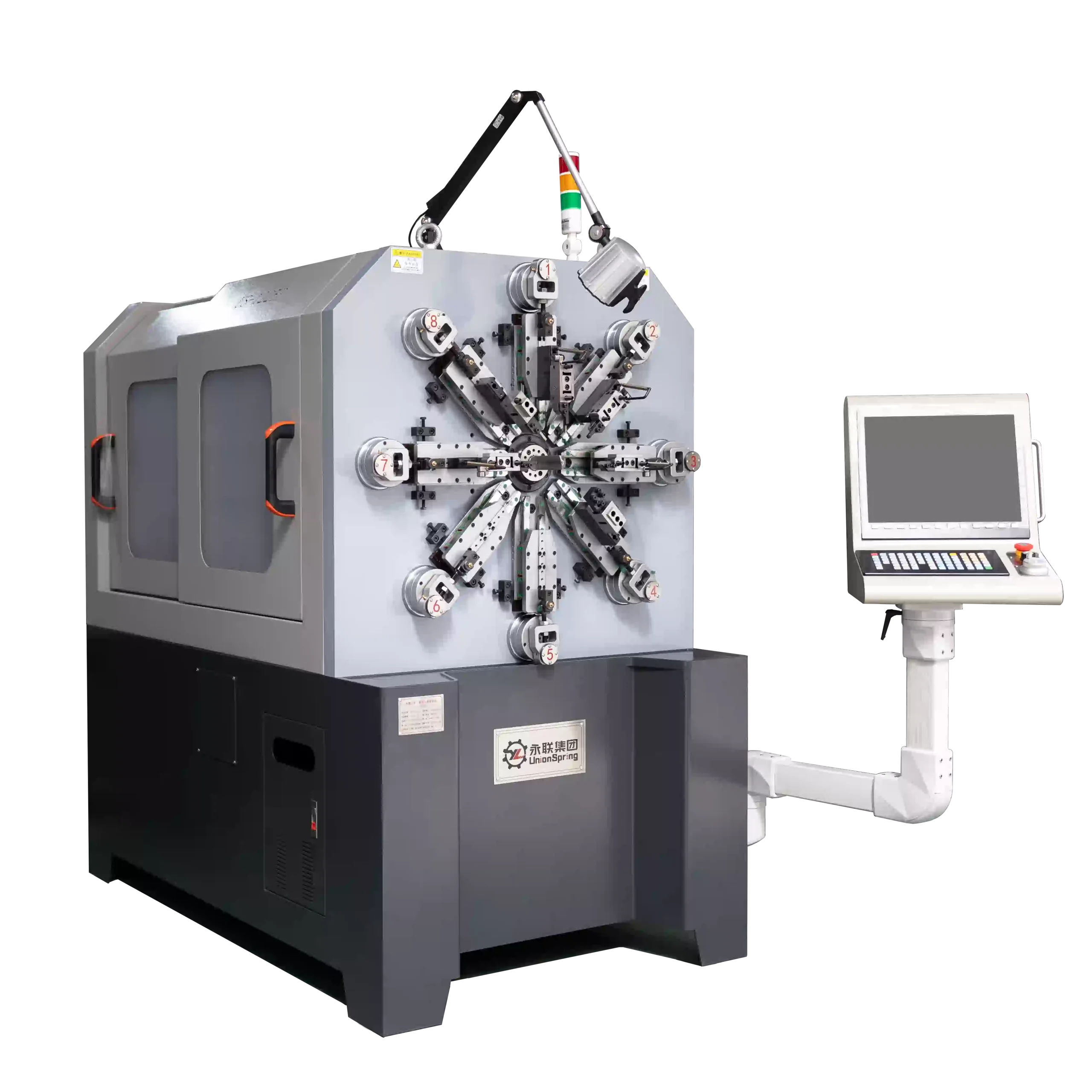 ES-1225R camless wire rotary spring coiling forming machine for precision and complex spring forming