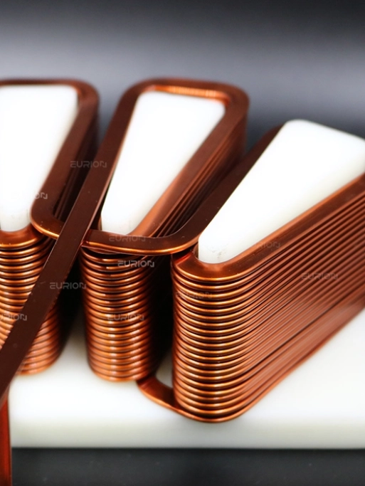 Axial Flux Motor with Triangular Coil Winding using Flat Copper Wire for Enhanced Performance