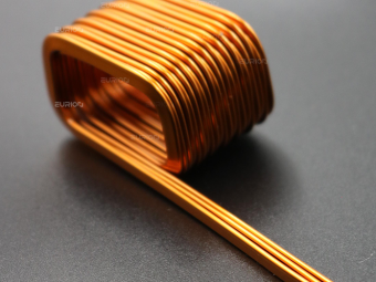 EurionCNC Multi-Layer Square Flat Wire Coil – Precision Edgewise Winding