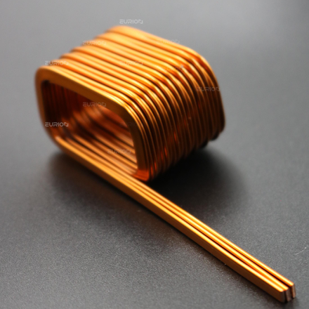 EurionCNC Multi-Layer Square Flat Wire Coil – Precision Edgewise Winding