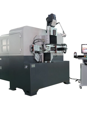 EB-120TP-10-CNC fully automatic busbar punching bending shearing machine for copper and aluminum busbars