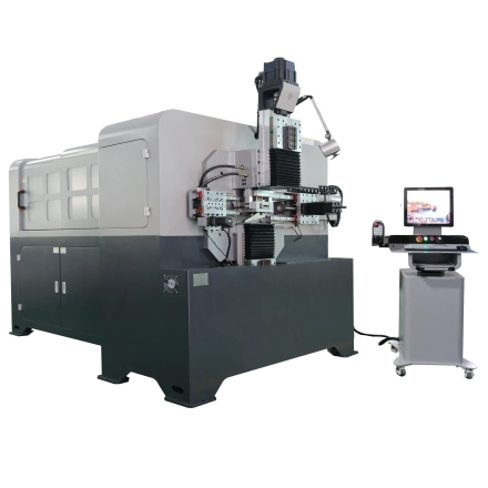 EB-120TP-10-CNC fully automatic busbar punching bending shearing machine for copper and aluminum busbars