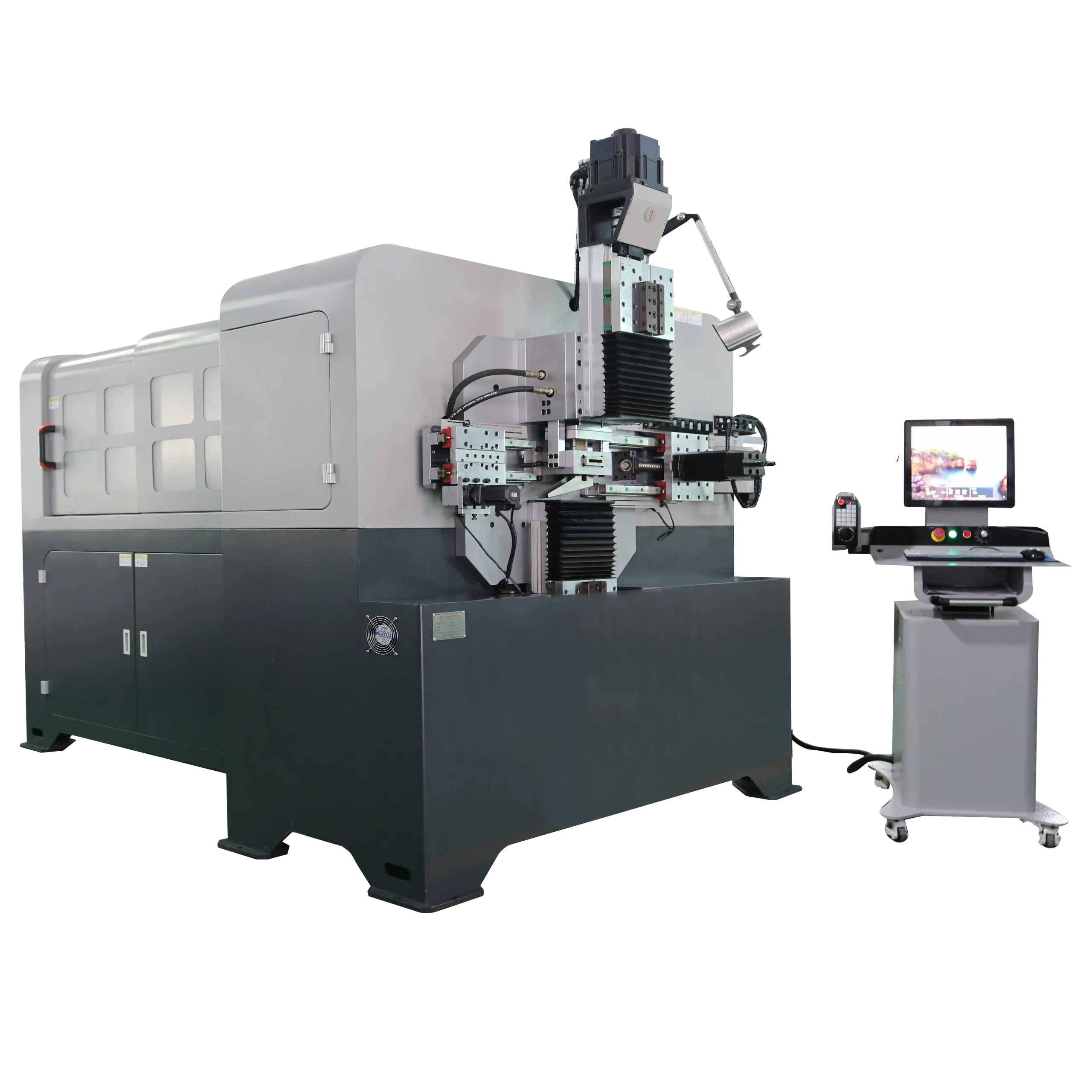 EB-120TP-10-CNC fully automatic busbar punching bending shearing machine for copper and aluminum busbars